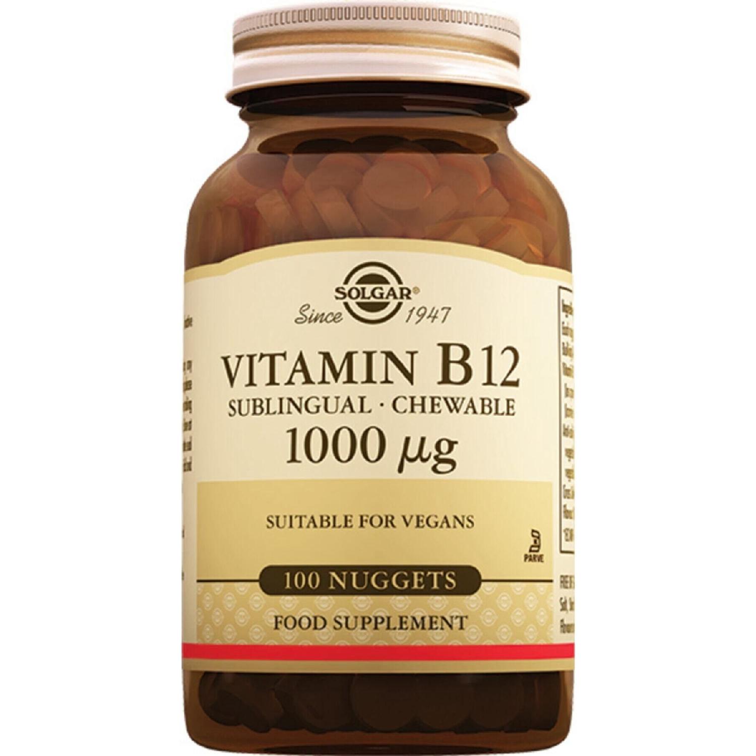 

Vitamin B12 1000 Mg 100 Tablet (under Language) Skt: 11/25