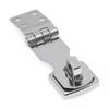 Stainless Steel Marine Boat Hatch Latch Anti Rattle Locker Lock Swivel Hasp Buckle 75mm Flush Door Hardware For Yacht RV