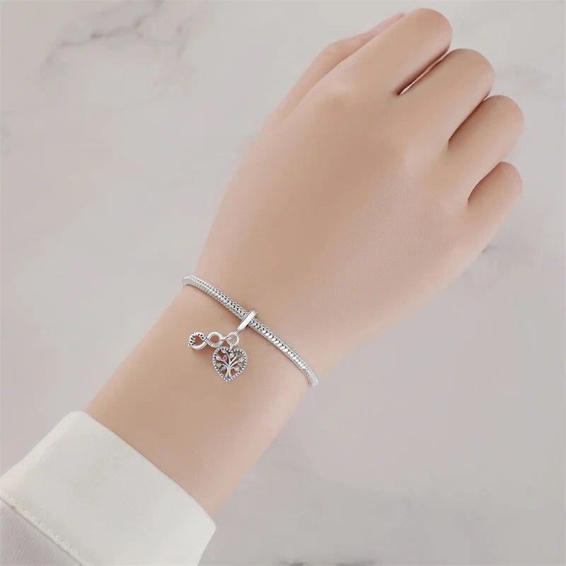 Authentic Copper Metal Metal Tree Of Life Charm Bead Component Bead Component Infinite Symbol Pendant Bead Component Compatible With Women Do It