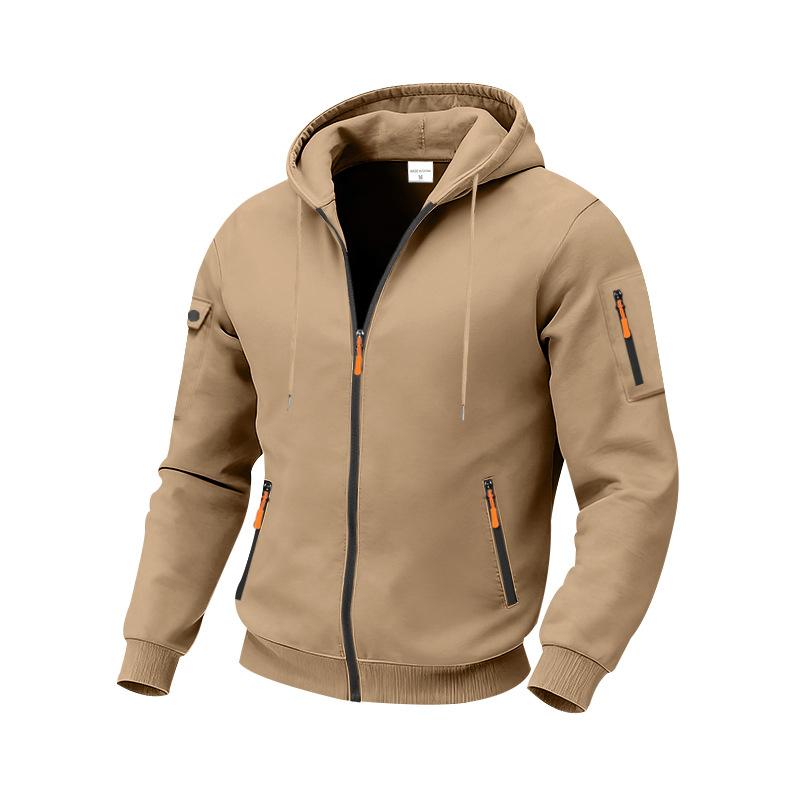 2025 Autumn and Winter New Loose and Fashionable Zipper Casual Long-sleeved Sweatshirt