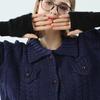Winter Plush Gloves Stretchy Mittens Adult Knitted Solid Color Half Finger Gloves Knit Gloves for Cold Weather Cycling