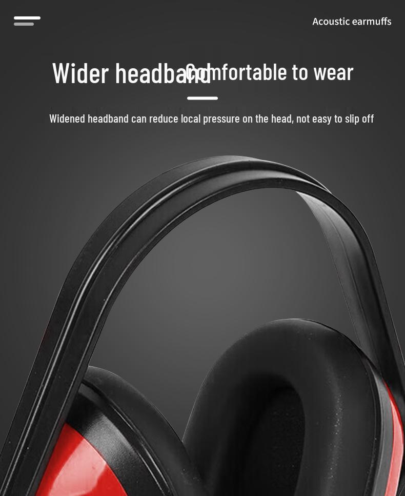 Industrial Soundproof Earmuffs & Sleeping Earplugs for Noise Reduction