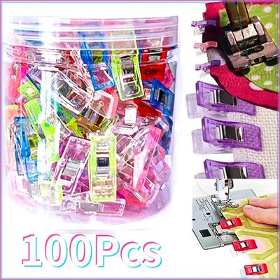 Nieuwe 100/50/25 stuks plastic clip patchwork naai clip quilter holding wonder clips klemmen