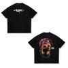 T-shirt Casual Manches Courtes Enfant Y2K Imprimé Graphique 2pac 2026 Nouvelle Collection Été Étoile Rapper Tupac Streetwear