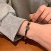 Ping Stylish Amber An Knot Bracelet For Women Spring 2024 New Chinese Wind Ethnic