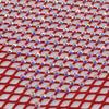 Dehnbares elastisches Netzgewebe-Besatz Hotfix Kristallglas Strass-Besatz Netzgewebe für Schuh-Bekleidungszubehör