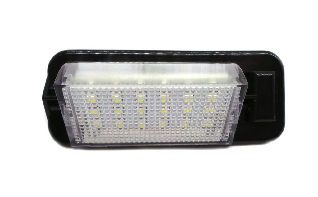 Lampy tablicy rejestracyjnej LED 2x650lm, zestaw 2szt kompatybilny z BMW, 12V, Off-Road