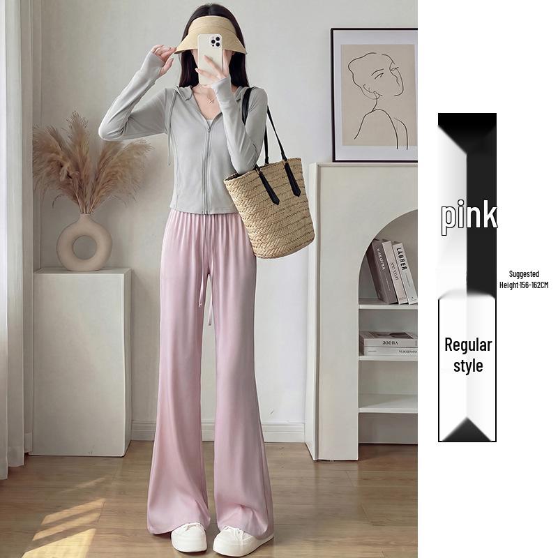 Petite Women's 2025 Slimming High-Waisted Micro-Flared Long Pants