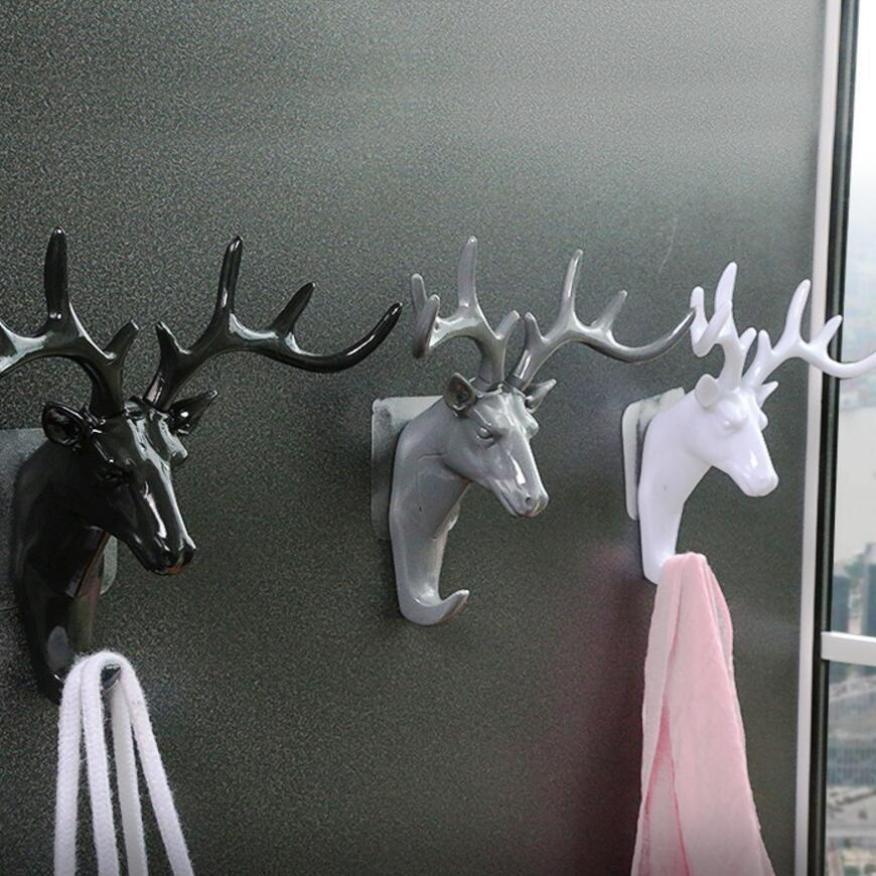 Home Decoration Deer Wall Hook Size 18.5cm*17cm