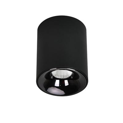 Modern Black Round Ceiling Spotlight Ø6Cm Variable LED Color 5W Tom Light Prestige