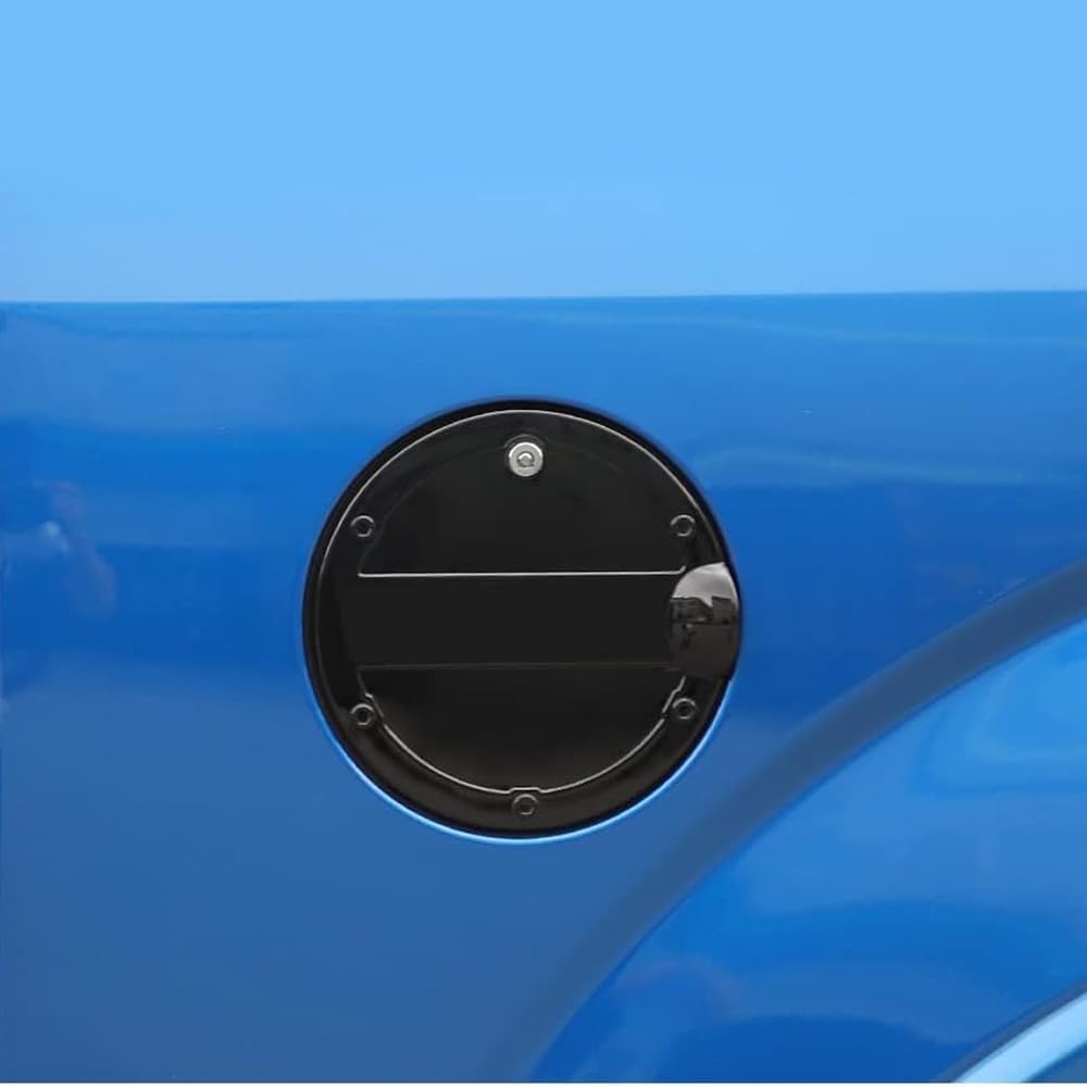 Fuel Tank Cap Cover Fuel Filler Door Locking Gas Cap with Key for Ford F150 2015 2016 2017 2018 2019 2020 Exterior Accessories