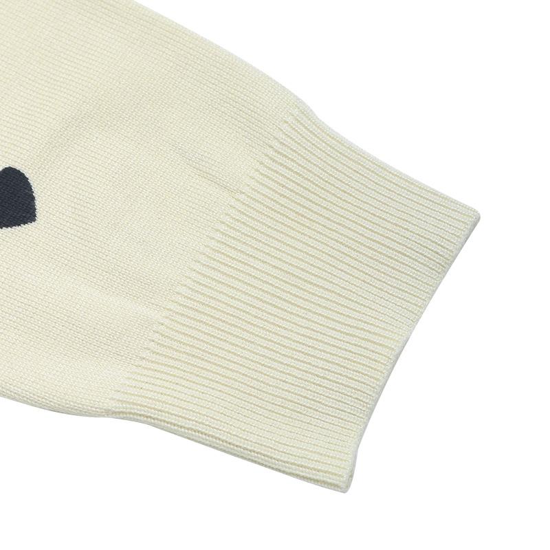 New Autumn Heart Print Round Neck Sweaters for Women Fashion Winter Clothing Elegant Casual Knitted Sweater Woman Vintage Sweet Loose Knitwear 24732
