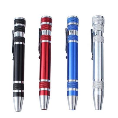 Multifunktions-8-in-1-Taschen-Präzisions-Mini-Schraubendreher-Stift-Reparatur-Handwerkzeug-Set