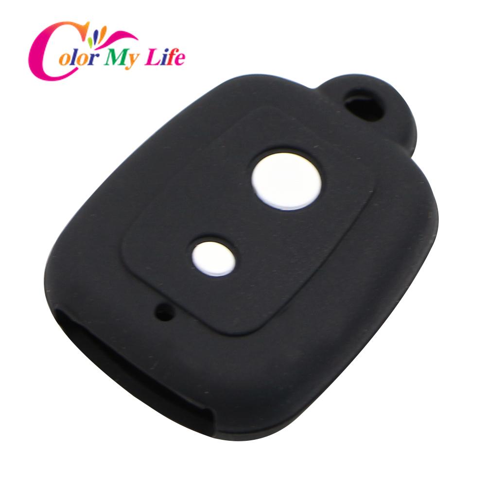 Capa de Silicone para Chave de Carro para Toyota Grand New Avanza Daihatsu Xenia para PERODUA Alza Myvi Axia Perodua 2 Botões Remoto