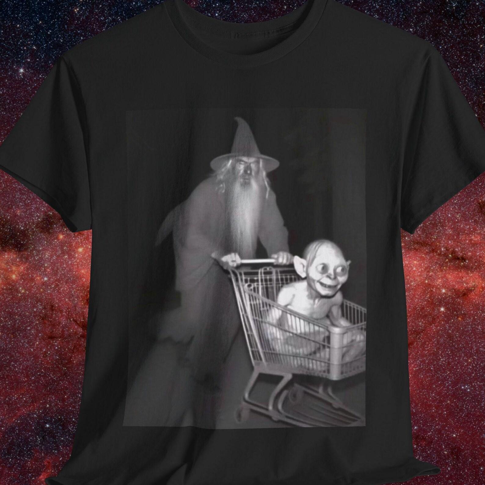 Wizard With Goblin Meme Tee: Funny Tomfoolery T shirt M