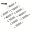10pcs Motorcycles Universal Exhaust Pipe Spring 63mm 2.5" Stainless Steel Exhaust Pipe Spring Hook Modified Accessory