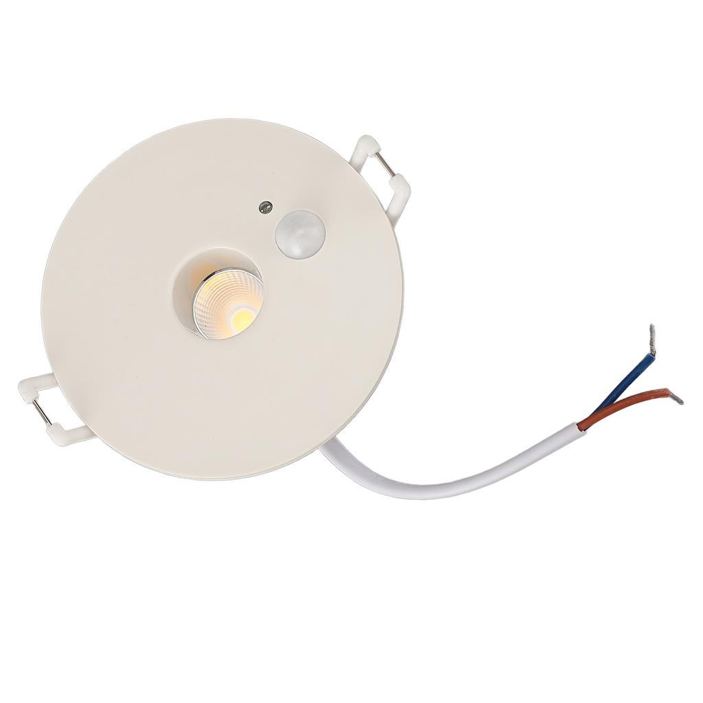 Deckenleuchte PIR Bewegungssensor 9W 4000K LED Energiesparend Rund Einbau-Downlight für Flur Entr