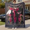 1pc Harry Potter,Hogwarts,magic Outdoor Flannel Throw Blanket All Season Soft Warmth,Home Decor 1031182