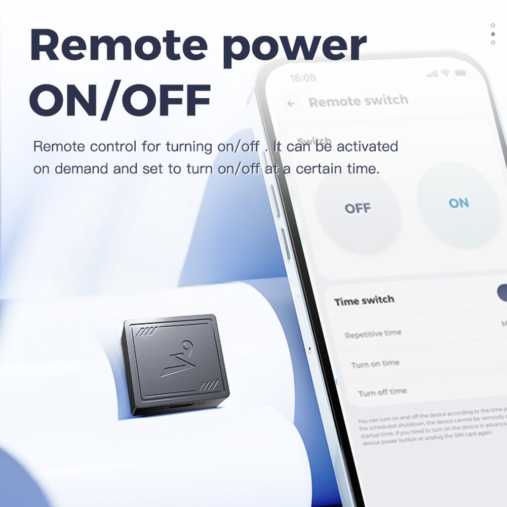 4G GPS Tracker Real Time Car Tracking Device Anti-Lost Recording Tracking Device for Elderly Children Pets Car