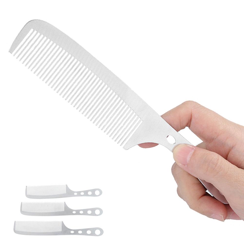 3pcs Professional Men Hairdressing Comb Portable Barber Shop Comb Hair Styling Tool