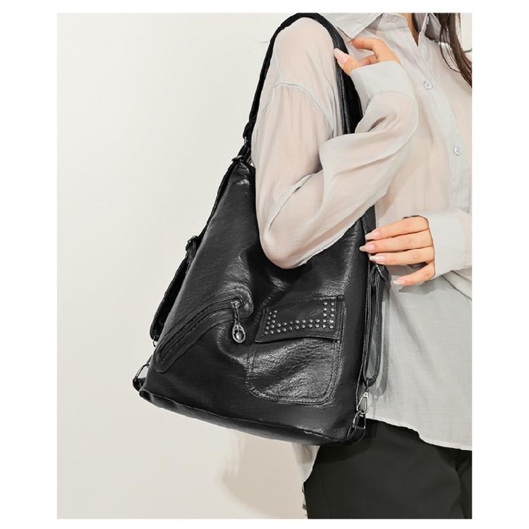 Shoulder Bag Bookbags for Girl Women Versatile Travel Pack Vintage Rucksack