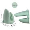 Heat-Resistant Non-Slip Silicone Oven Gloves & Bowl Clip