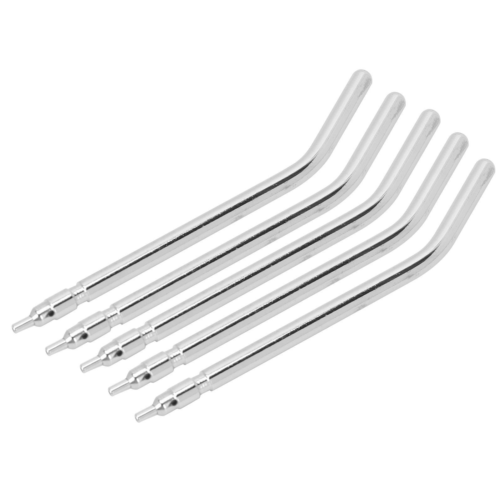 

5 шт. Стоматологические насадки из нержавеющей стали для распыления воздуха и воды, 3-ходовая тройная насадка для шприца