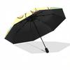 1pc Christmas Pompompurin Automatic Folding Umbrella - Portable 3-Fold Design with 8-Rib Iron Frame, Perfect Holiday Gift for Fans, Travelers, Everyda