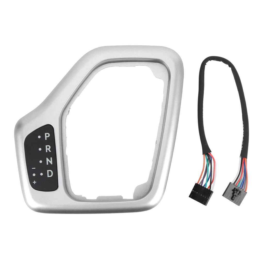 Ornament Schimbător de Viteze cu Cablaj 68413957AA Ornament Elegant pentru Schimbătorul Central pentru Cherokee 2014 până în 2018 Argintiu