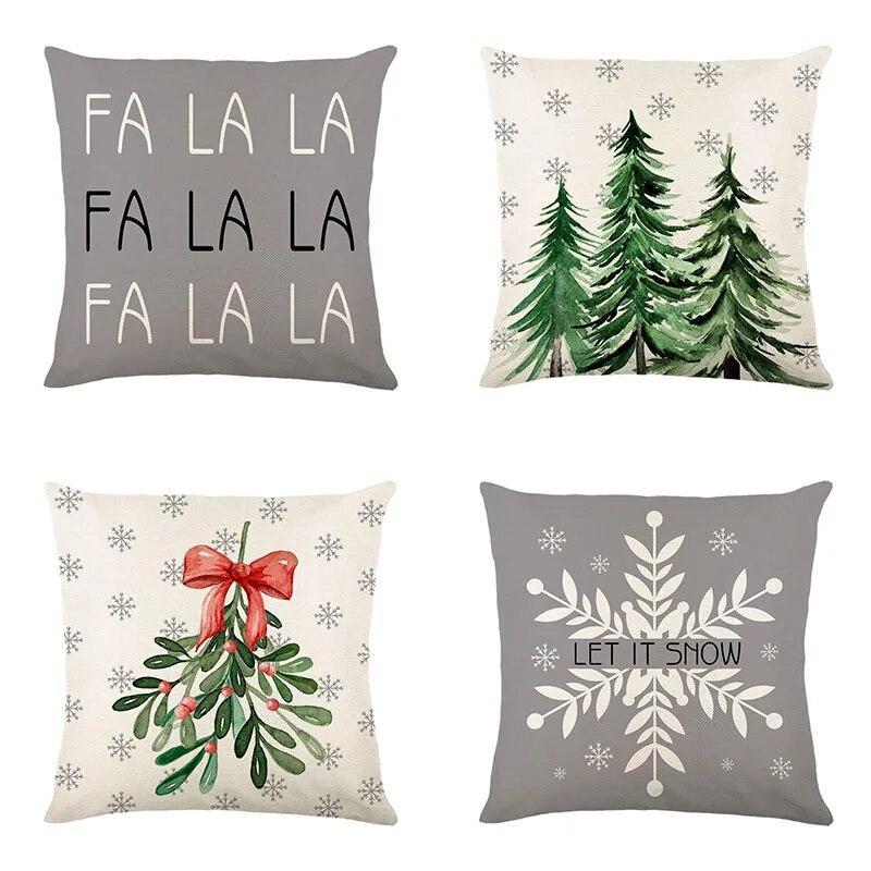 

Cushion Cover Durable Pillow Cover Living Room Bedroom Cushion Cover Christmas Decoration