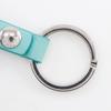 TIFFANY&Co. Key Ring Key Ring TIFFANY & Co. Blue/Silver Metallic/leather Unisex Used