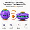 Transforming Fidget Spinner Ball Press To Spin Stress Relief Toy Deformation Sensory Finger Spinner For Kids Adults Relief Gift