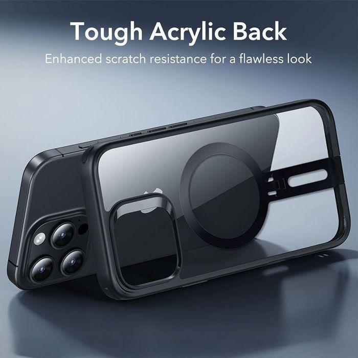 Skyddsskal - E.F.CONNECTION - För Xiaomi Redmi A1/A2 - Stöttåligt - Repskyddande - Magnetiskt stöd