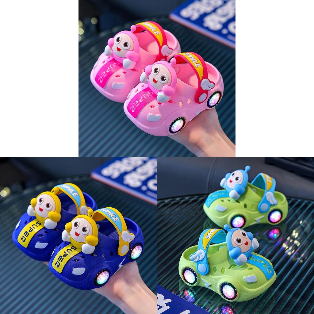 Kids Eggy Party Playground Pvc Indoor Nonslip Slippers For Boys And Girls Summer