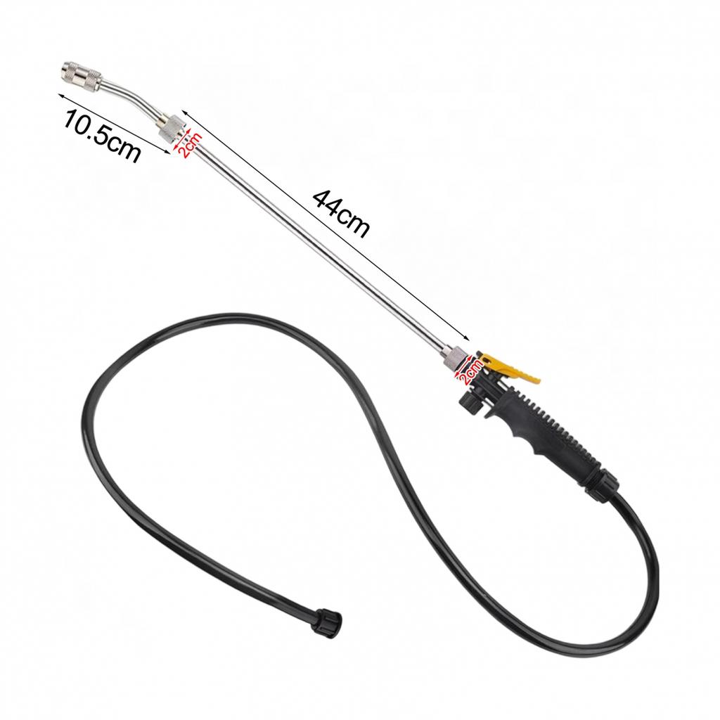1.1M Hose Adjustable Nozzle Gardening Sprayer High Pressure Sprayer 72Cm Length