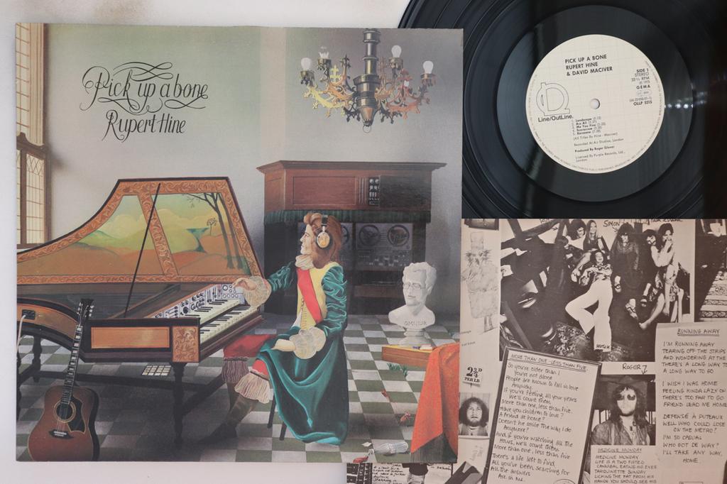 LP Record RUPERT HINE, DAVID MACIVER - Pick Up A Bone OLLP5315AS OUTLINE 1983 Germany Rock Used