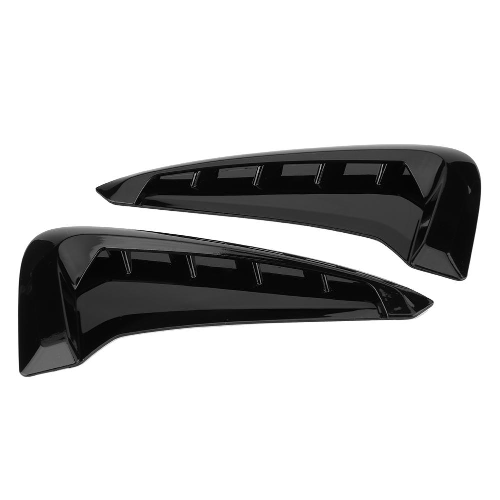 2Pcs Black Side Air Vent Cover Trim Decor Car Accessories Fit for X5 F15 2014 2018