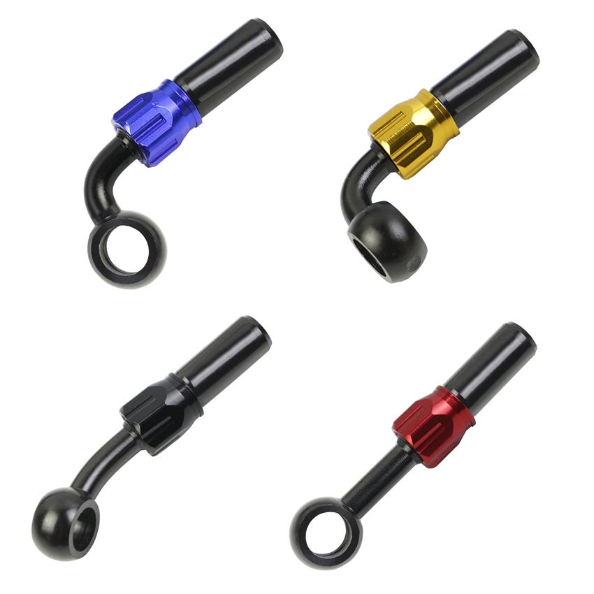 Montare banjo de frână Scoateți din aluminiu Moto întărită hidraulică Ambreiaj de frână Linie de furtun de ulei AN3 pentru motocicletă ATV Dirt Bike Buggy