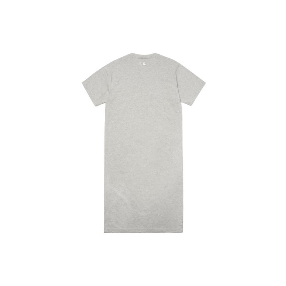 New MLB Short Sleeved Dress Women's Gray 3FOP00523-07MGS