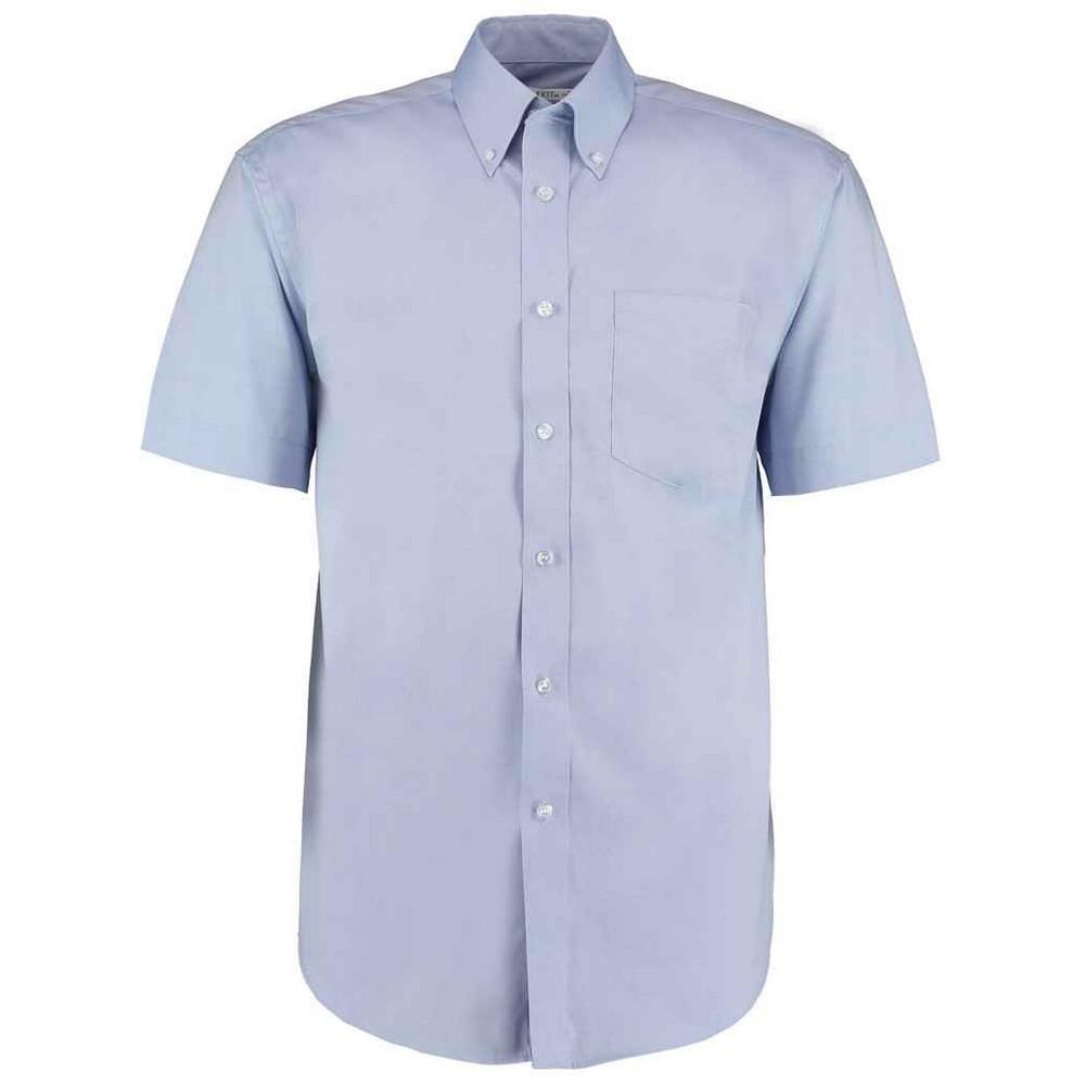 Kustom Kit Mens Premium Oxford Classic Short-Sleeved Shirt