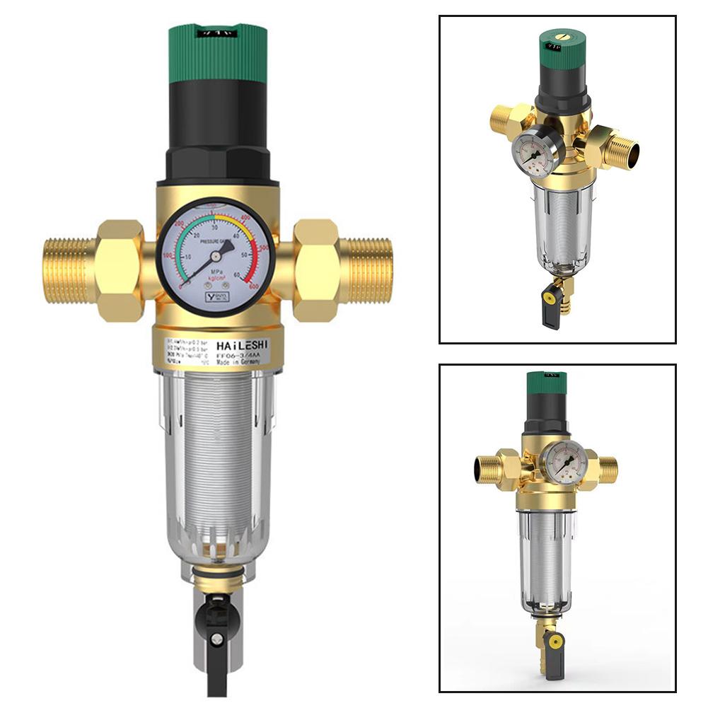 Pipeline Filter Pressure Reducing Valve Safety Valve Pressure Regulator Rewind Filter For Clean Water Supply Plumbing Valve