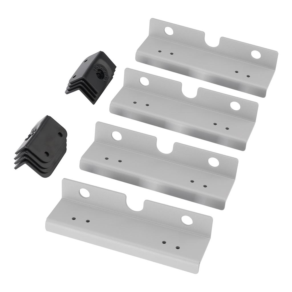 12x Seat Mounting Reinforcement Plates / Brackets For VW T5 T6 2 + 1 Rear Seats