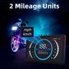 Waterproof Motorcycle Dashboard Odometer Speed Cluster Tachometer with Large LCD Digital Screen Fit for 150 CM150 Riders