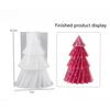 2pcs DIY Resin Molds for Christmas Tree Ornaments - Silicone Candle,and Resin Crafting Molds, Perfect for Holiday Decorations