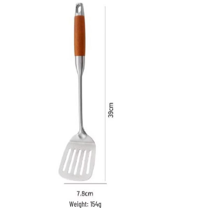 Wooden Handle Stainless Steel Kitchen Utensils