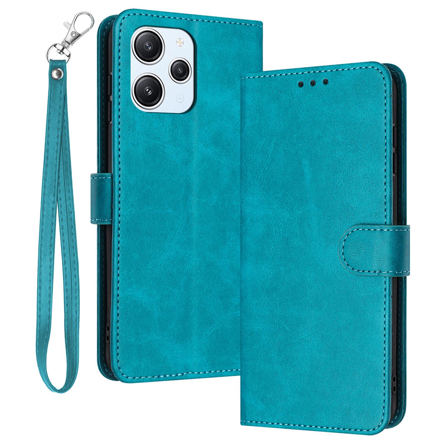 

Wholesale Phone Cases for Xiaomi Redmi 12 4G/5G (Global)/Note 12R 5G/Poco M6 Pro 5G Leather Wallet Stand Phone Cover Green