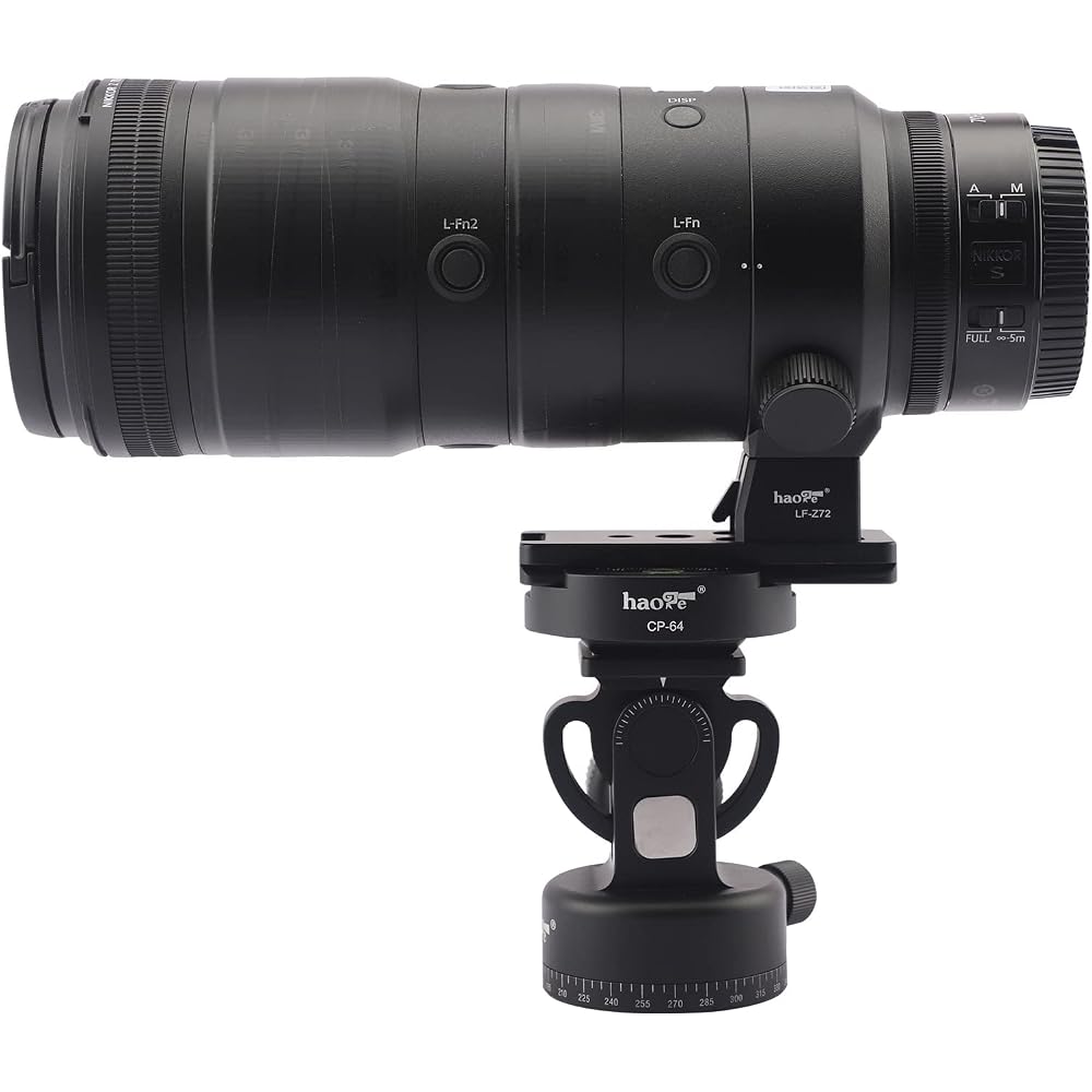 Haoge LF-Z72 Lens Replacement Foot for Nikon NIKKOR Z 70-200mm f/2.8 VR S Z 100-400MM Lenses (Z-Mount) Tripod Mount Ring Arca-Swiss Type Quick Release