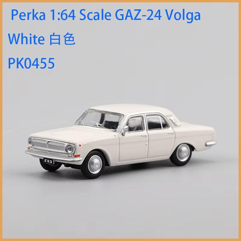 

Perka 1:64 Scale GAZ-24 Volga Alloy Car Model Ornament Souvenir Display Collection Hobby Gift