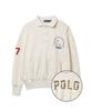 POLO RALPH LAUREN W Logo French Terry Pullover - Natural