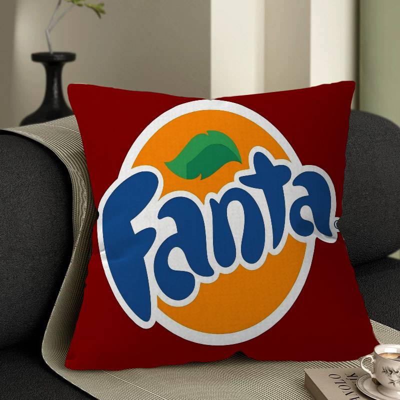 classic brand FFanta logo Cushion Cover Pillowcase Upholstery Sofa Throw Pillow Home Decor Pillowcas